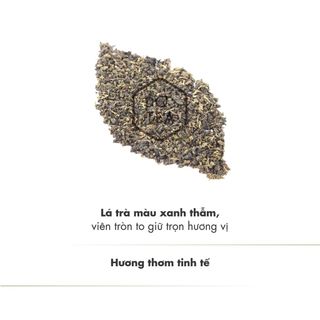 Trà ô long chính nguyệt L363 Dotea 100g chát nhẹ hậu ngọt săc nước vàng trong mùi oolong thuần khiết hương thơm tinh tế