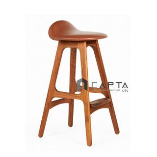 ERIK BUCH Ghế quầy bar chân gỗ Erik Buch bar chair