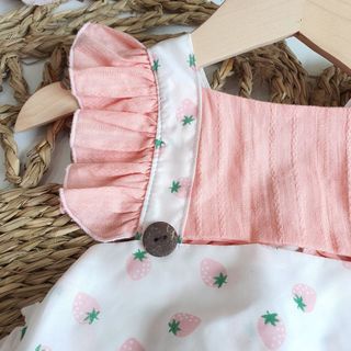 Body cherry cánh tiên xinh xắn đáng yêu cho Bé đầy tháng