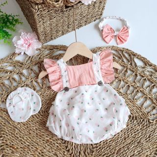 Body cherry cánh tiên xinh xắn đáng yêu cho Bé đầy tháng