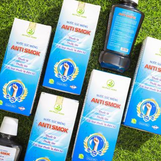 Nước súc miệng cai thuốc lá, thuốc lào Antismok