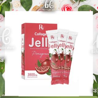Thạch Collagen Jelly Trắng Da 1 hộp 7 thanh