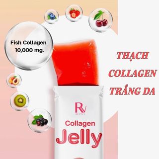 Thạch Collagen Jelly Trắng Da 1 hộp 7 thanh