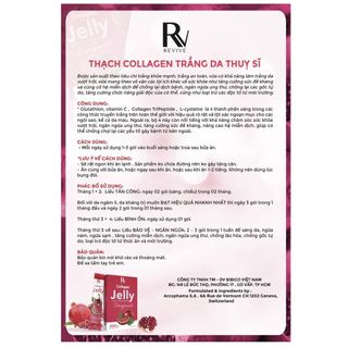 Thạch Collagen Jelly Trắng Da 1 hộp 7 thanh
