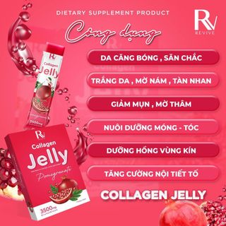Thạch Collagen Jelly Trắng Da 1 hộp 7 thanh