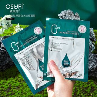 Mặt nạ Nạ thạch OSUFI dưỡng ẩm da chuyên sâu , giúp sáng da , giảm thâm mụn , chắc khoẻ da ( 1hop/5mieng )