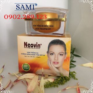 Kem dưỡng trắng da chống nắng Neovin 25g