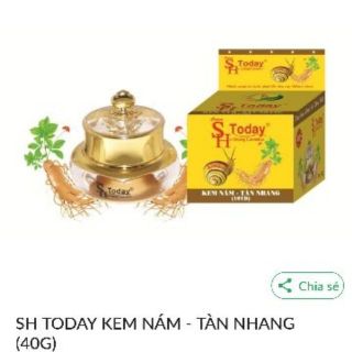 SH Today vàng kem nám tàn nhang 10 tác dụng 40g