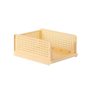 Kệ chia vách ngăn tủ, khay xếp quần áo gấp gọn đa năng, chồng lên kéo ra kéo vào tiện lợi cho tủ quần áo |
