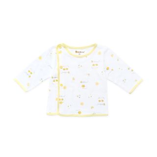 Áo sơ sinh dài tay BABIBOO, áo bác sỹ sơ sinh in hình dễ thương BB147