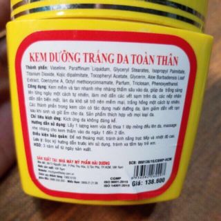 Kem dưỡng da toàn thân 120g SH Today