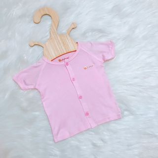 Áo sơ sinh cộc tay BABIBOO, áo sơ sinh mùa hè cài giữa vải mềm mịn mát BTK17
