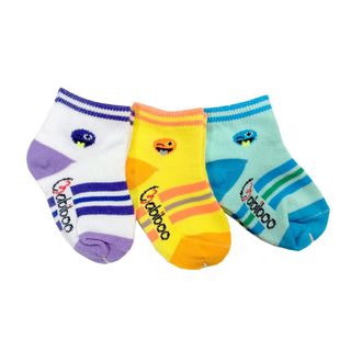 Set 3 đôi vớ mặt cười cute cao cấp BABIBOO - BS07 giá sỉ