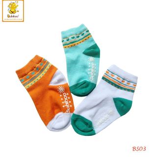 SET 3 ĐÔI VỚ GÓT CHỐNG TRƯỢT BABIBOO - BS03 giá sỉ