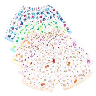 Quần ngắn viền in nhiều hình BABIBOO - BB46