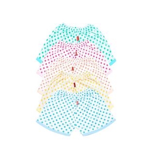 Quần ngắn cotton chấm bi BABIBOO- BB50