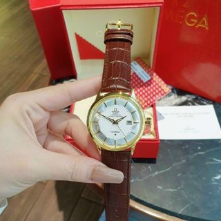 ĐỒNG HỒ OMEGA DÂY DA KÍNH MO
