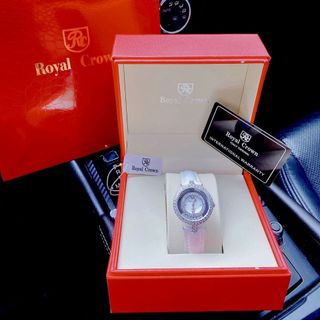 Đồng hồ nữ cao cấp ROYALLLLLLLLLL CROWN RC3628- chuẩn đá xoàn Mỹ