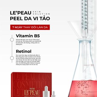 LE'PEAU - PEAU PEEL DA VI TẢO RETINOL