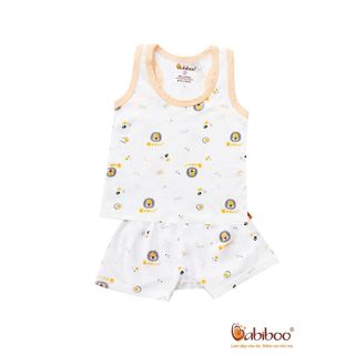 BỘ ÁO BA LỖ SƠ SINH - QUẦN BOXER IN HÌNH CUTE CHO BÉ BABIBOO - BB144 giá sỉ