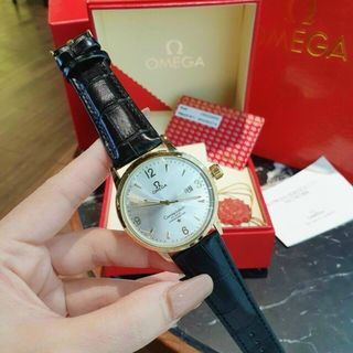 ĐỒNG HỒ OMEGA MẶT SỐ DÂY DA NAM