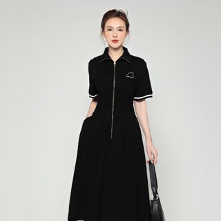 Đầm thun cotton cao cấp D080865