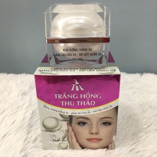 Kem Dưỡng Trắng da - Giảm lão hóa - Mờ nếp nhăn da (40g) Trắng Hồng Thu Thảo