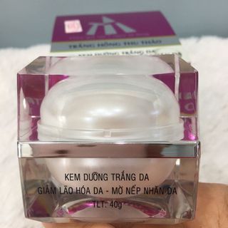 Kem Dưỡng Trắng da - Giảm lão hóa - Mờ nếp nhăn da (40g) Trắng Hồng Thu Thảo