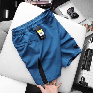 Quần thun thể thao nam, quần đùi nam, chất thun poli 2da co giãn 4c size từ 55kg - 85kg