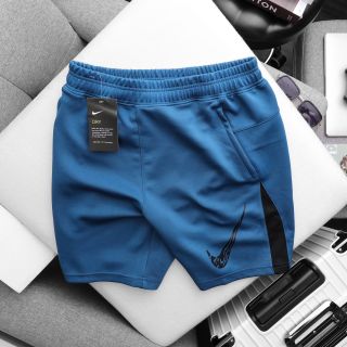 Quần thun thể thao nam, quần đùi nam, chất thun poli 2da co giãn 4c size từ 55kg - 85kg