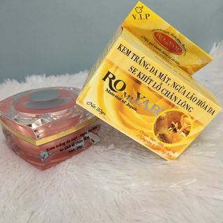 Kem trắng da mặt, se khít chân lông ROMIYAR