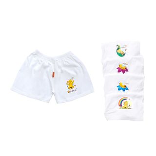 COMBO 5 QUẦN SƠ SINH NGẮN COTTON IN HÌNH CUTE BABIBOO BB11