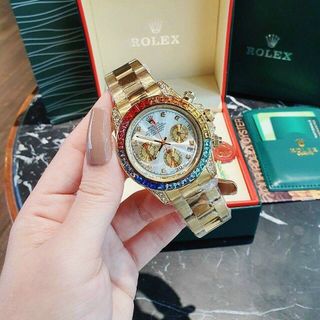 ĐỒNG HỒ ROLLEX TRUNG CẤP ĐÁ MÀU
