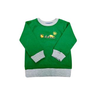 Áo nỉ bông cotton cổ tròn tay dài BABIBOO - BB97 giá sỉ