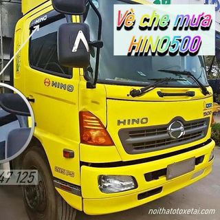 Vè che mưa kính cửa xe tải HINO 500 đủ các đời, có mẫu kính bên hông ( giá 1 cặp)