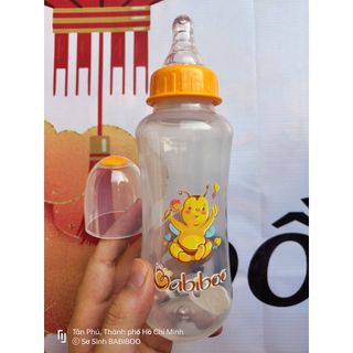 Bình sữa Babiboo cổ nhỏ PP 280ml thiết kế van chống sặc - BA805