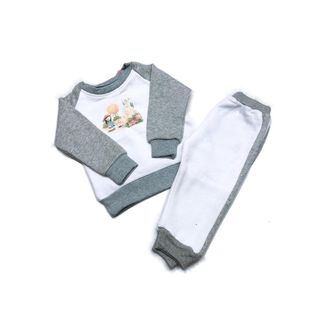 Quần phối sọc dài nỉ bông cotton BABIBOO - BB100 giá sỉ