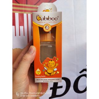 Bình sữa PP cổ nhỏ 150ml Babiboo - BA801