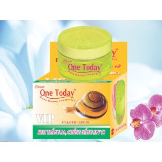 Kem dưỡng trắng chống nắng 15g One today