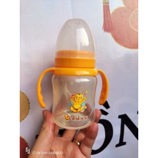 Bình sữa PP cổ rộng 180ml Babiboo - BA806
