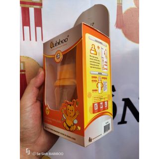 Bình sữa PP cổ rộng 180ml Babiboo - BA806