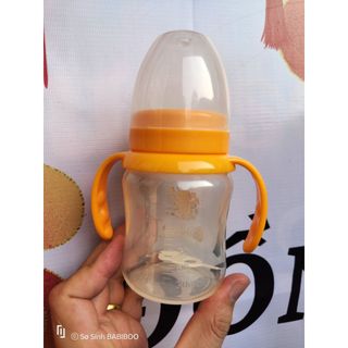 Bình sữa PP cổ rộng 180ml Babiboo - BA806