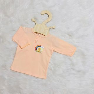 Áo tay dài cho bé sơ sinh BABIBOO, áo cotton sơ sinh màu cổ trụ dễ thương BB40 giá sỉ