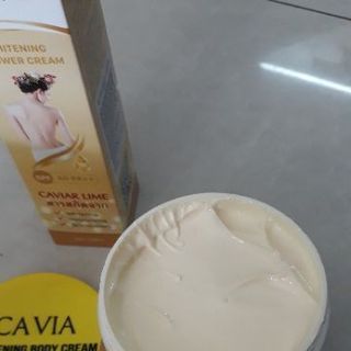 Combo tắm trắng, dưỡng body cao cấp CAVIA