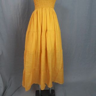 Đầm maxi tầng xòe