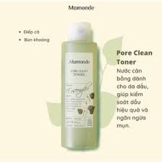 Toner Diếp Cá Mamonde Hàn Quốc