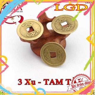 Buôn sĩ vật phẩm tài lộc tiền xu ngũ đế KT2.4cm