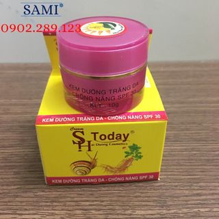 Kem dưỡng trắng chống nắng 10g SHTODAY VÀNG