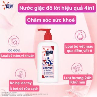 Nước giặt đồ lót omo 300ml