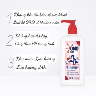 Nước giặt đồ lót omo 300ml